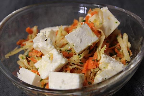 Smokeys Carrot and Celery Salad with Feta