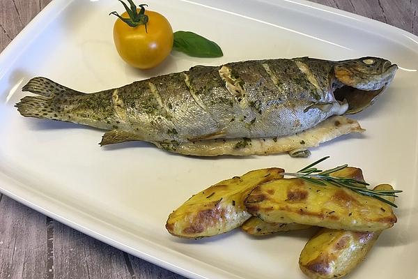 Smokeys Trout with Tarragon