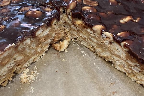 Snickers – No-bake Cake