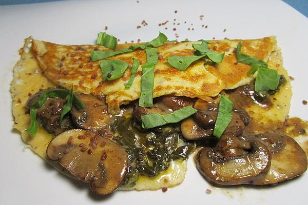 Sorrel – Pancakes with Mushrooms