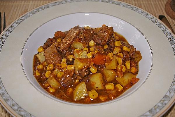 South African Pumpkin and Lamb Stew