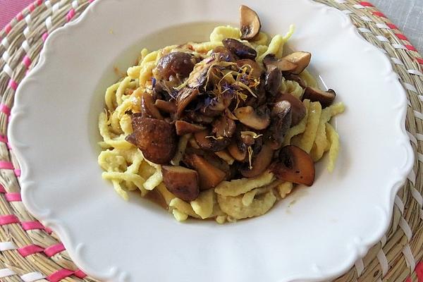 Spaetzle with Mushrooms