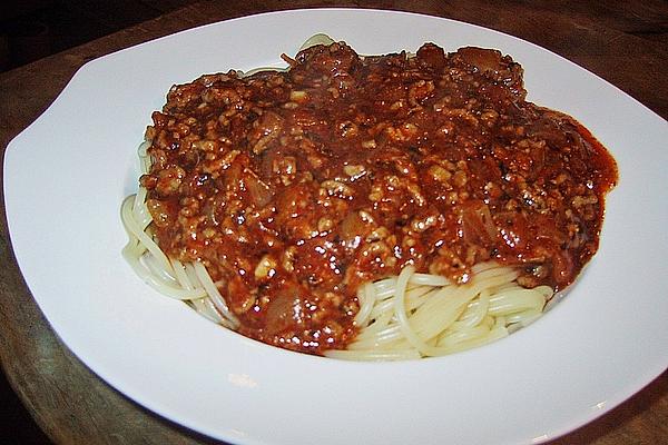 Spaghetti Bolognese À La Corela