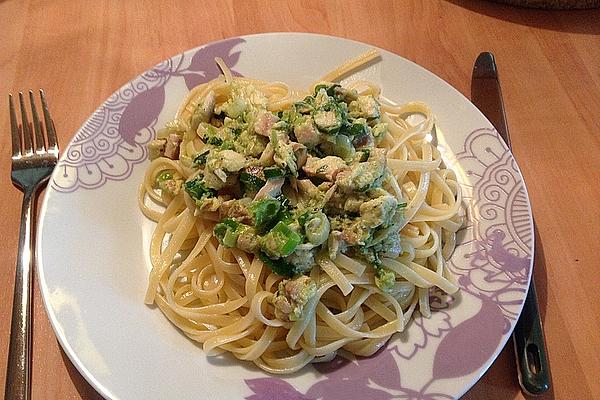 Spaghetti Carbonara with Fresh Pasta