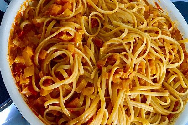 Spaghetti Pepper Carbonara