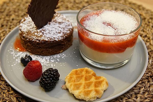 Spaghetti Pudding, Chocolate Cakes and Waffle Biscuits