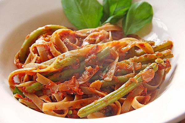 Spaghetti with Green Beans