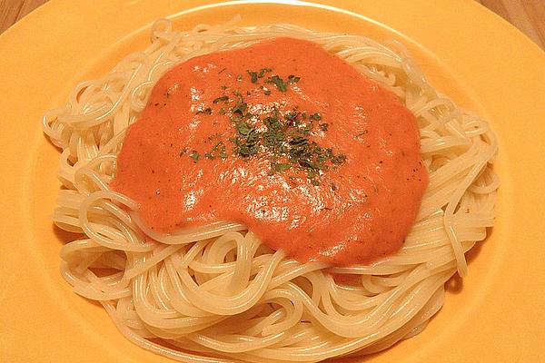 Spaghetti with Italian Tomato Sauce