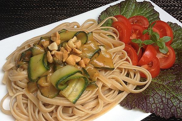 Spaghetti with Peanut Sauce