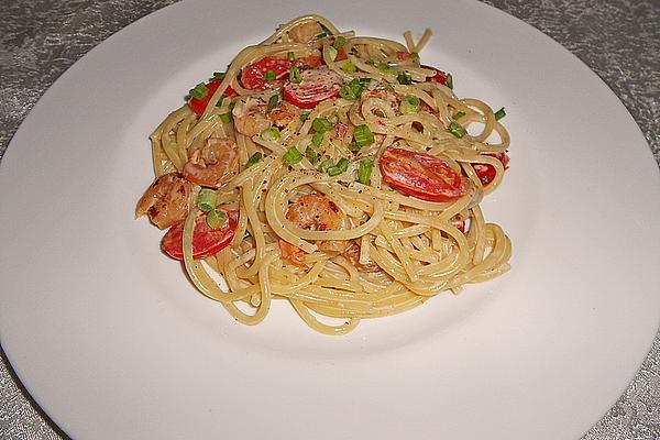 Spaghetti with Scampi