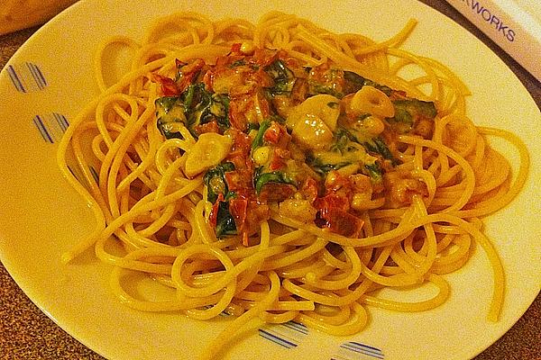 Spaghetti with Toasted Garlic