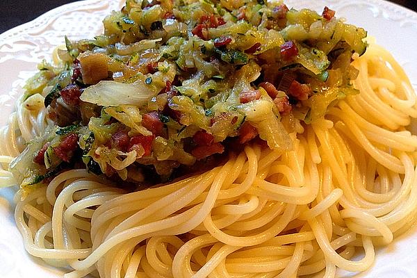 Spaghetti with Zucchini