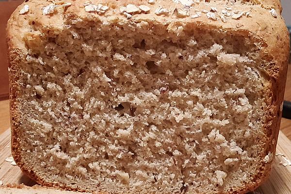 Spelled Oat Bread with Honey and Buttermilk