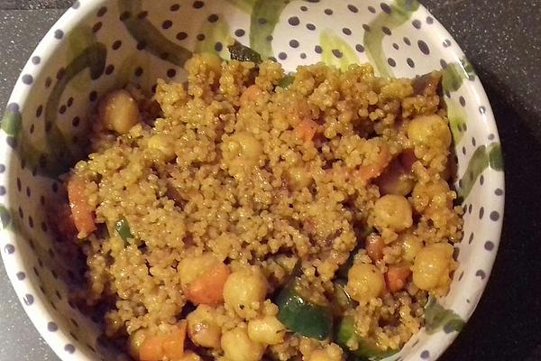 Spicy and Fruity Couscous Salad