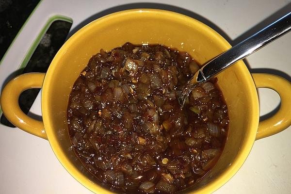 Spicy and Sweet Onion Jam from Indonesia