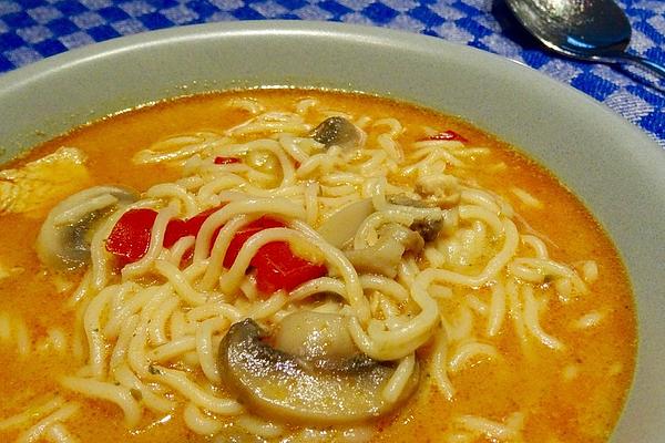 Spicy Asian Noodle Soup