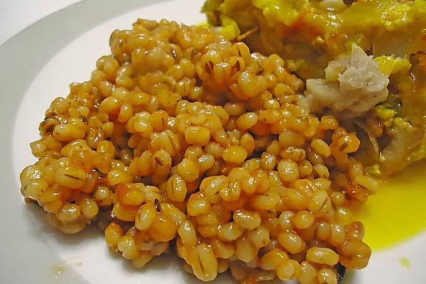Spicy Barley Risotto