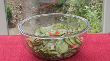 Cucumber and Cress Salad À La Gabi
