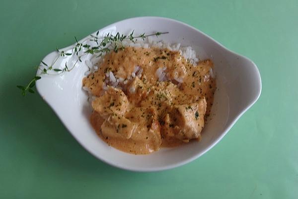 Spicy Indian Style Curry with Chicken Breast