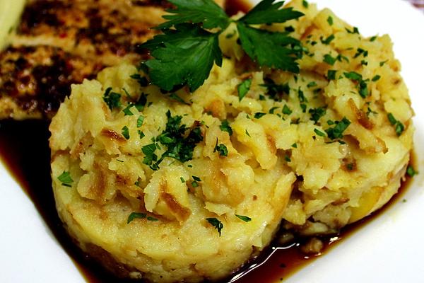Spicy Mashed Potatoes Made from Fried Potatoes