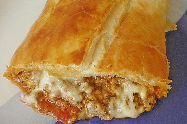Spicy Meat Strudel