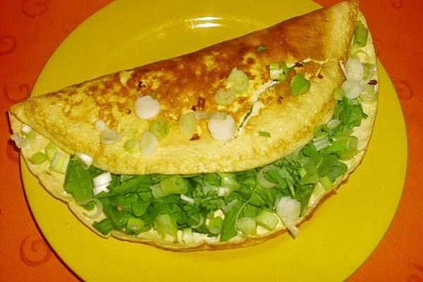 Spicy Omelette with Feta