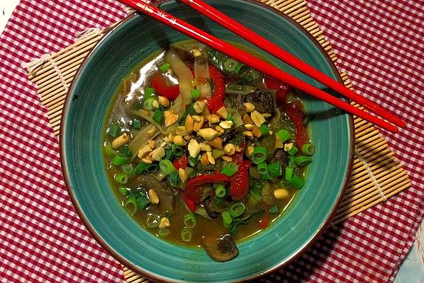 Spicy Pak Choi Noodle Soup