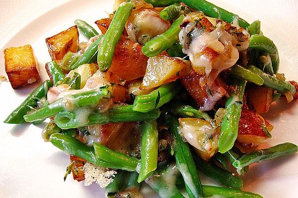 Spicy Potato and Green Beans Pan