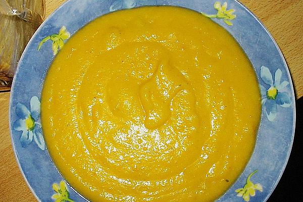 Spicy Pumpkin Soup with Rosemary