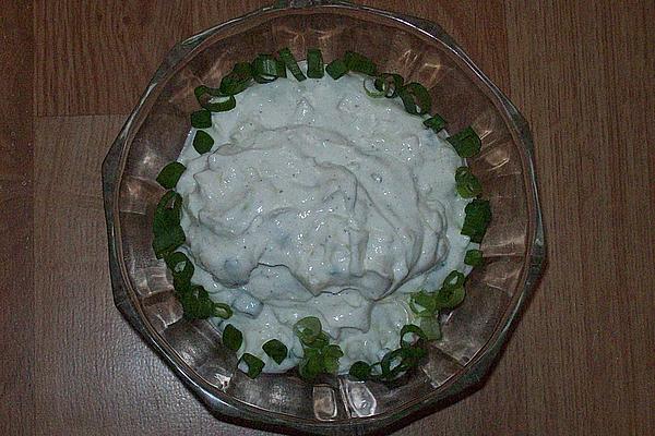 Spicy Quark with Spring Onions