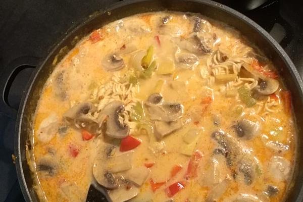 Spicy Vegan Thai Soup