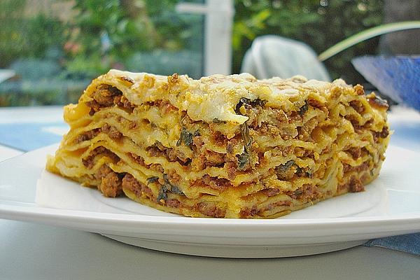 Spinach – Bolognese – Lasagna