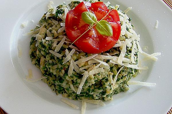 Spinach – Chicken – Risotto