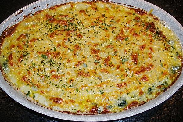 Spinach Gnocchi Casserole