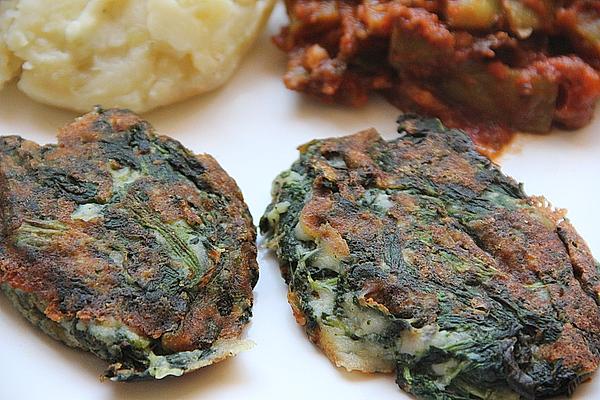 Spinach Patties with Cheese