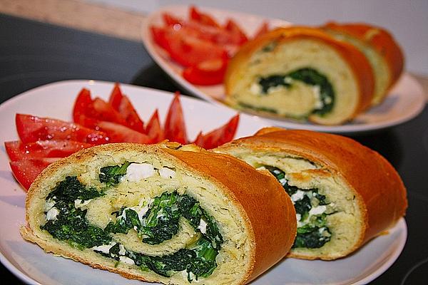 Spinach Roll with Feta