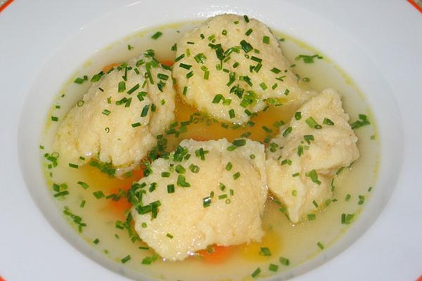 Sponge Dumpling Soup