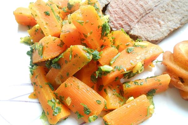 Stewed Carrots with Herbs