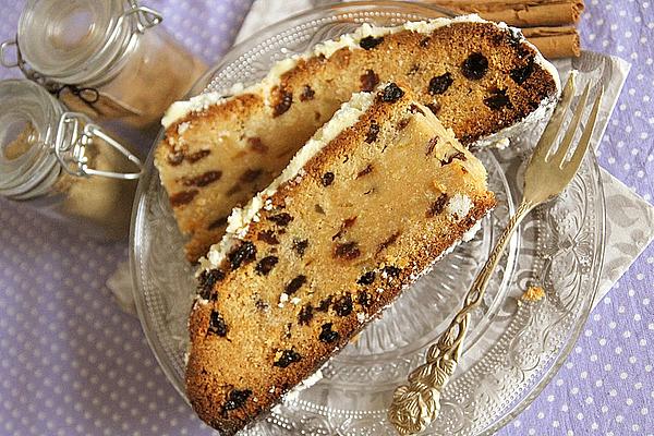 Stollen with Marzipan Filling