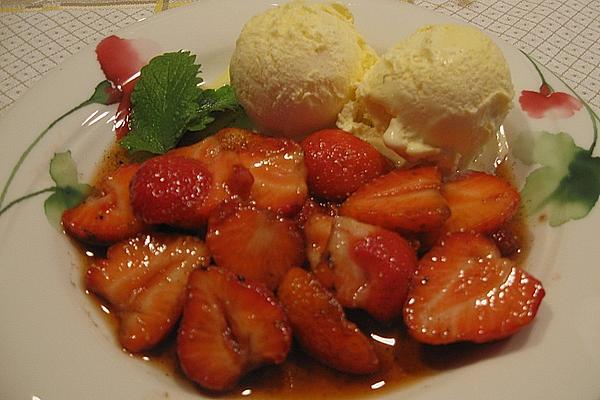 Strawberries, Marinated
