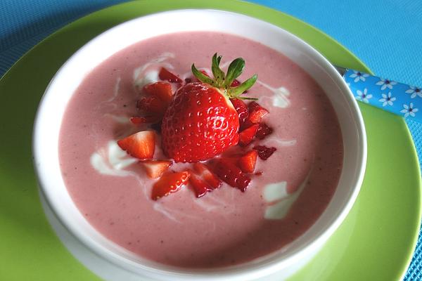 Strawberry and Lime Yogurt