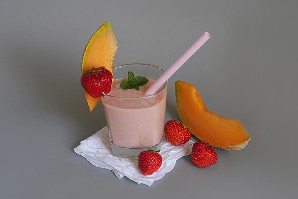 Strawberry and Melon Smoothie