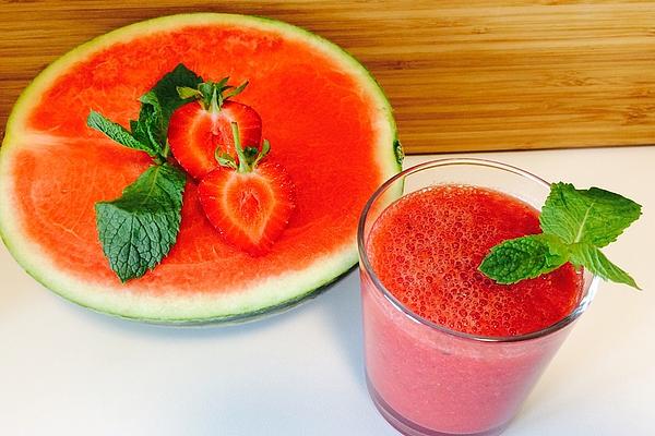 Strawberry and Watermelon Smoothie