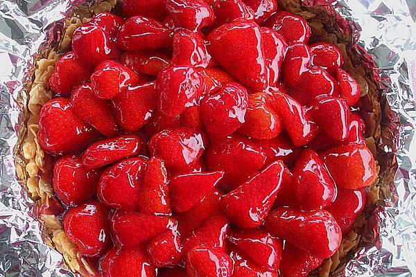 Strawberry Brittle Tart