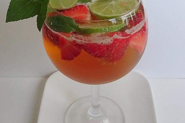 Strawberry Mojito Punch