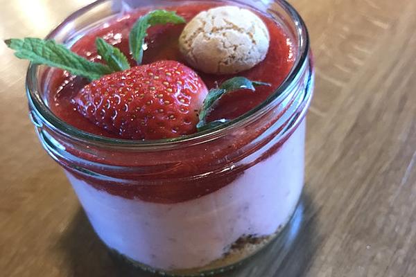 Strawberry Ricotta Mousse