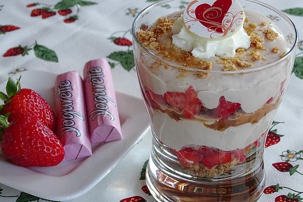Strawberry Yogurette Layered Dessert