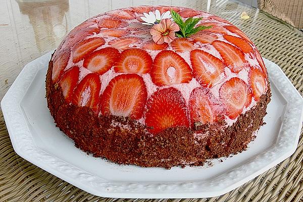 Strawberry Yogurt – Dome Cake
