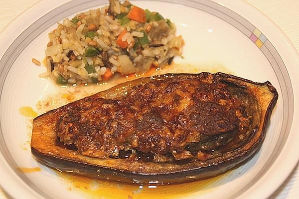 Stuffed Baked Eggplant