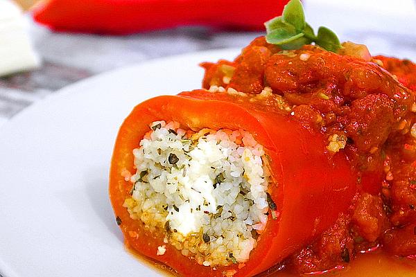 Stuffed Bulgur Pointed Peppers
